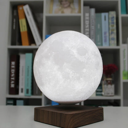 Moon Lamp Creative 3D Magnetic Levitation LED Night Light Rotating Moon Floating Lamp Home Decoration Holiday DIY Fashion Gift