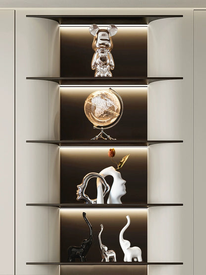 Wine Cabinet Decoration Living Room Decoration Accessible Luxury High-End Home TV Violent Bear Wine Rack Modern Fancy Niche Style